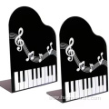 Notas musicales piano agudos violín sujetalibros regalo para niños